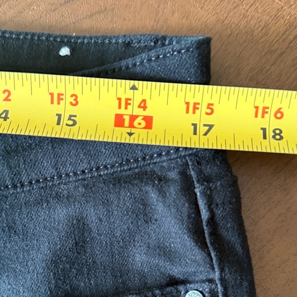 NWOT/EUC Talbots Black Slim Ankle Jeans Sz 12 - Picture 10 of 11